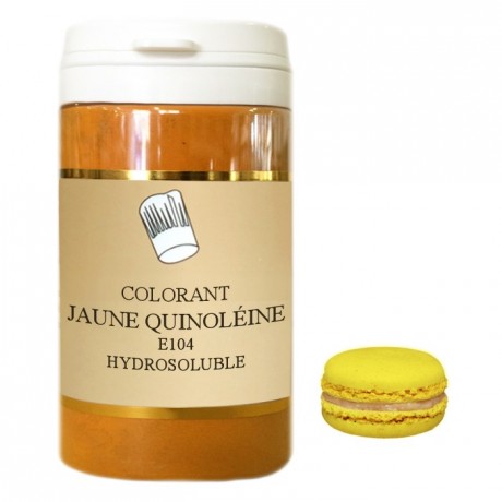 Colorant poudre hydrosoluble haute concentration jaune quinoléine 50 g