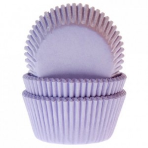 House of Marie Baking Cups Lilac pk/50