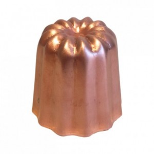 Mould for cannelés copper Ø 45 mm