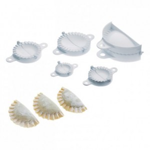 Turnover and ravioli cutters 5 different sizes