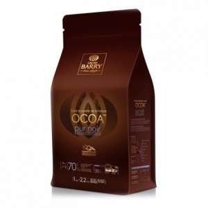 Ocoa 70% Q-Fermentation chocolat noir de couverture pistoles 1 kg