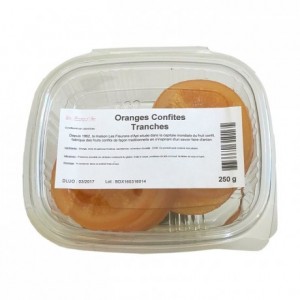 Candied orange slices 250 g