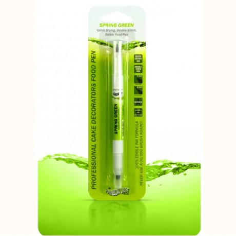Stylo alimentaire à double mine Rainbow Dust Spring Green