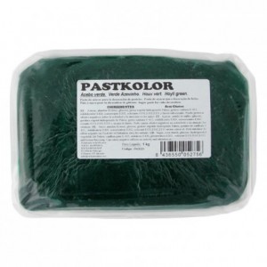 PastKolor fondant holly green 1 kg