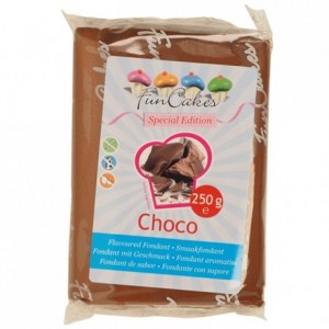 Pâte à sucre goût choco FunCakes 250 g