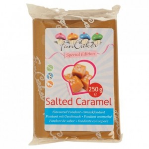 Pâte à sucre goût caramel salé FunCakes 250 g