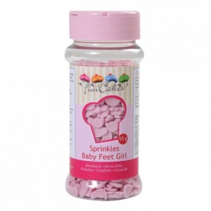 FunCakes Baby Feet Girl 55g