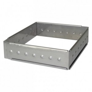 Adjustable heavy cake frame stainless steel 16 to 28 cm