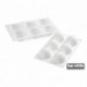 Igloo silicone mould Ø 76 x 42 mm