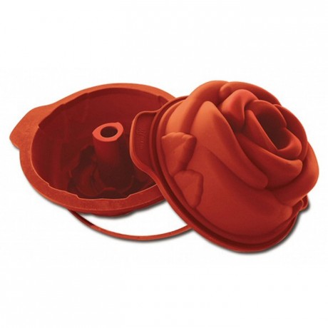 Moule silicone rose grandes pétales Ø 180 x 85 mm