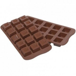 Moule silicone pour chocolat cube 26 x 26 x 18 mm