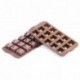 Cubo chocolate silicone mould 26 x 26 x 18 mm