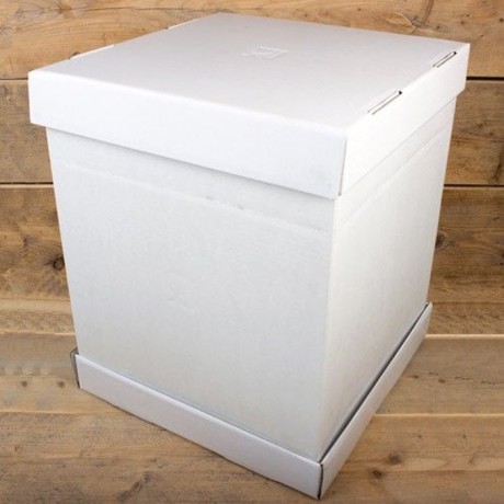 FunCakes Cake Box -Blanco 52x52x70cm