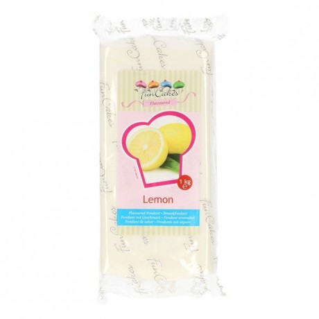 FunCakes Flavoured Fondant Lemon 1kg