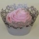 Caissettes à cupcakes PME Wrappers Silver par 12