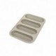 Mini Baguette Bread perforated silicone mould 170 x 55 x 20 mm