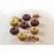 Crown chocolate silicone mould Ø 30 x 15 mm