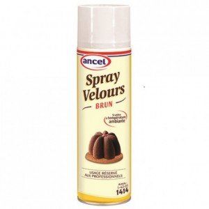 Spray velours brun chocolat 500 mL