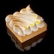 Square pie crust vanilla La Rose Noire 71 x 71 mm (45 pcs)