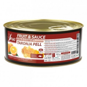 Fruit&sauce zeste d'orange en dès Sosa 1,5 kg