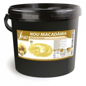 Macadamia pure paste 100 % Sosa 5 kg