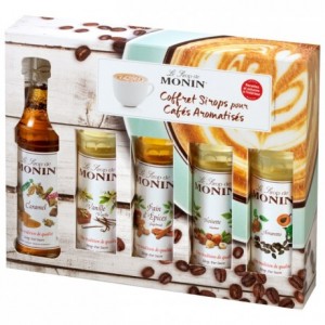 Coffee Monin syrup set 5 x 5 cL