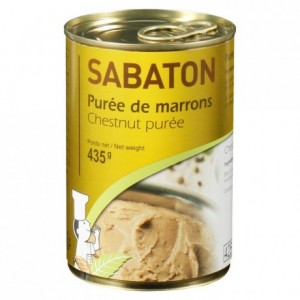 Purée de marrons Sabaton 435 g