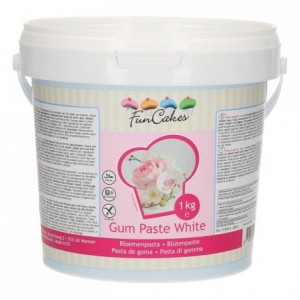 FunCakes Gum Paste White -250g