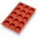 Silicone mould Gastroflex 15 tartlets Ø 50 mm