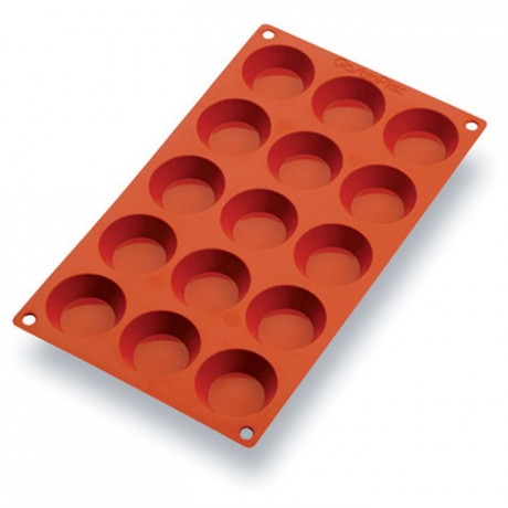 Silicone mould Gastroflex 15 tartlets Ø 50 mm