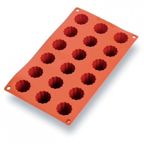 Moule silicone Gastroflex 18 cannelés Ø 35 mm