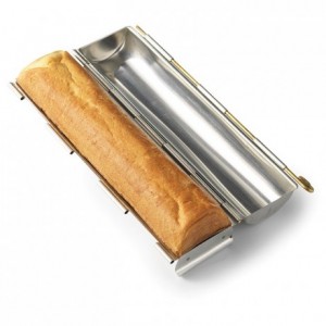 Round sandwich loaf mould L 360 mm Ø 70 mm