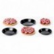 Plain round tartlet mould Exoglass Ø 70 mm H 10 mm (24 pcs)