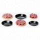 Plain round tartlet mould Exoglass Ø 90 mm H 13 mm (12 pcs)