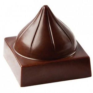 Chocolate mould polycarbonate 24 hazelnut sweets