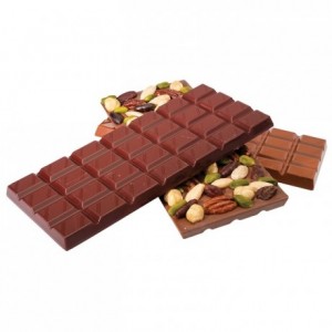 Moule tablette 200 g en polycarbonate pour chocolat