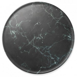 Round marble platter melamine Ø 325 mm