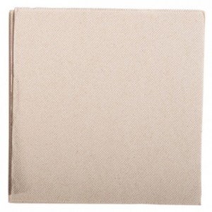 Cellulose wadding napkin 2 folds Nature 32 x 32 cm (1500 pcs)