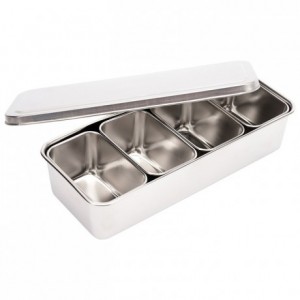 Five piece set stainless steel