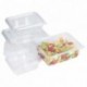 Salad containers PET 1000 mL (350 pcs)