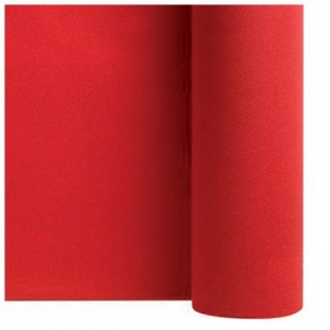 Non woven table cloth red 1,20 x 50 m