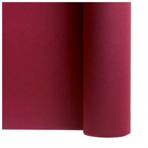 Spun bound table cloth claret 1,20 x 50 m
