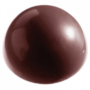 Chocolate mould polycarbonate 24 half sphere