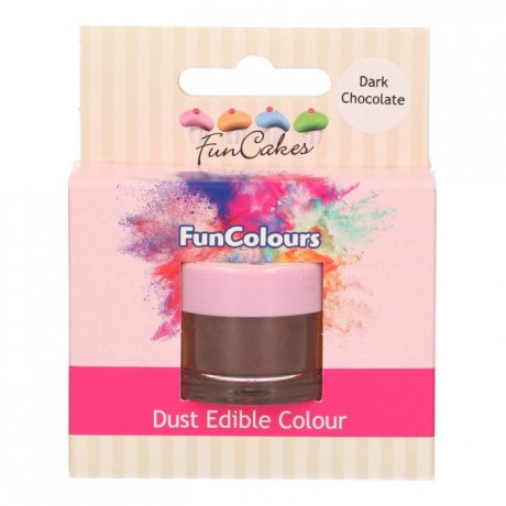 FunCakes Edible FunColours Dust Dark Chocolate