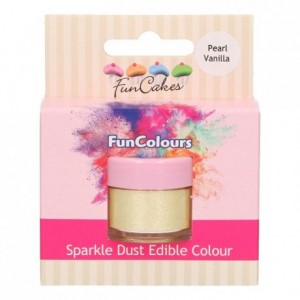 FunCakes Edible FunColours Sparkle Dust Pearl Vanilla