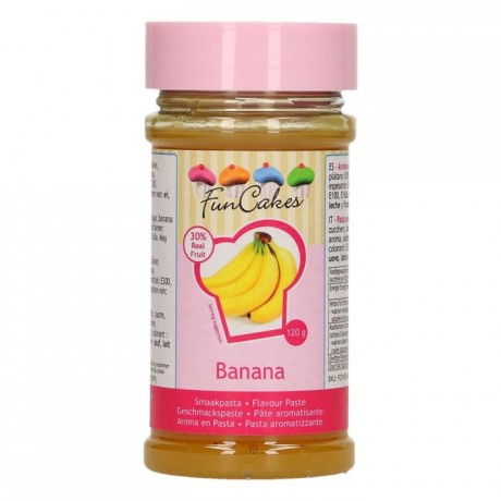 Pâte d'aromatisation FunCakes banane 120 g