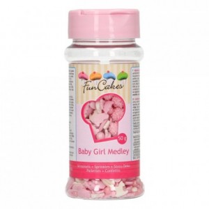 Medley en sucre FunCakes Bébé Fille 50 g