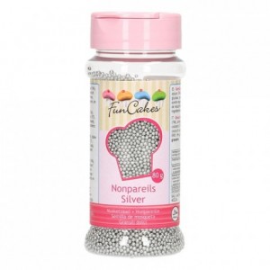 Nonpareilles FunCakes argent 80 g